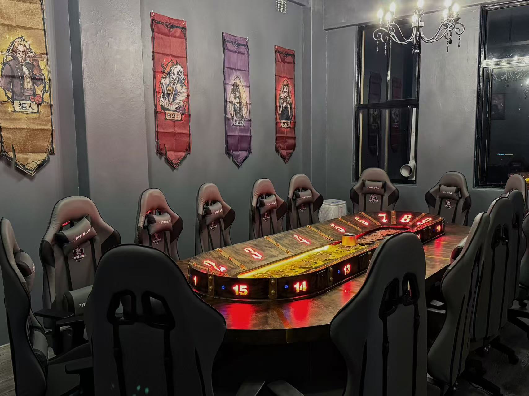 Werewolf Hall — 15-seat gothic theatrical table